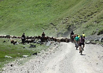 Voyage au Kirghizistan, trek, radnonnée, vélo, ski de randonnée