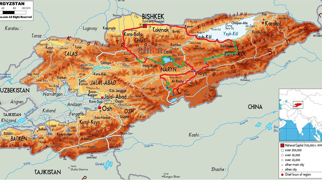 Trek au Kirghizistan, randonnée, vélo et ski de randonnée